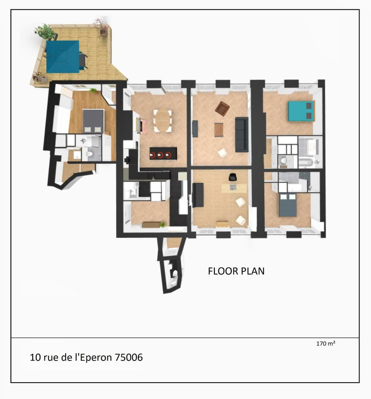 Historical - Odéon, Rive Gauche - 170 M2 Appartamento *