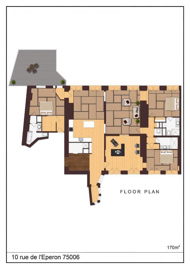 Historical - Odéon, Rive Gauche - 170 M2 Appartamento Parigi